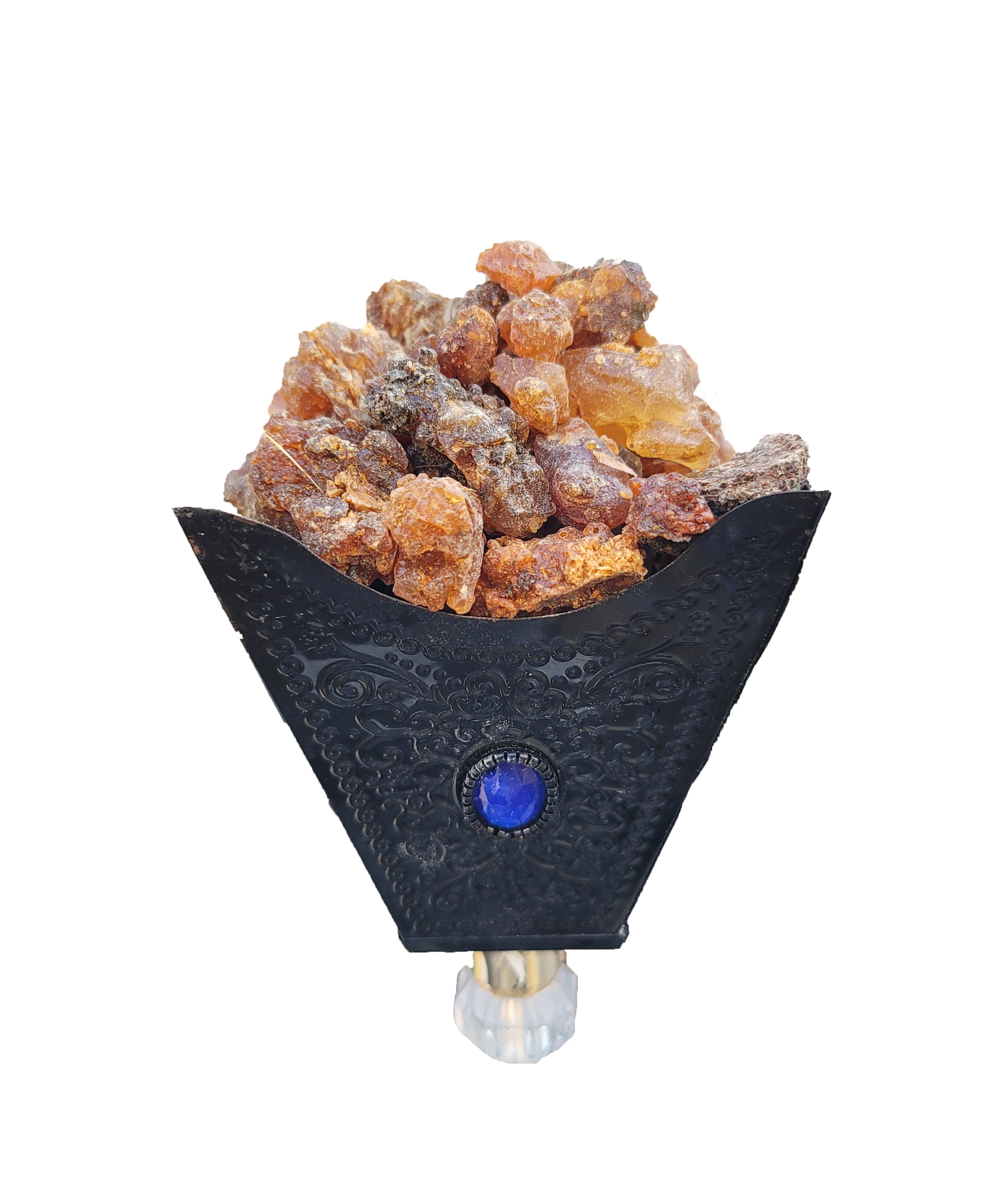 Commiphora Myrrha Myrrh Tree Sap - Aksum Ethiopian Myrrh - Premium Grade A - 100% Natural and Hand Harvested - 4.5 Oz Net Weight