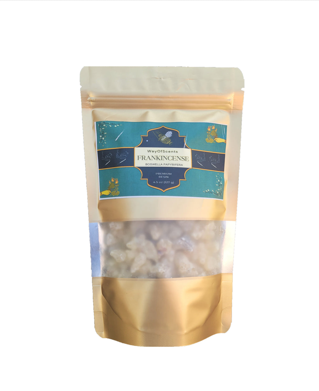 Frankincense Resin - Boswellia Papyrifera - Hand Harvested - 100% Natural Incense Gum Resin From Ethiopia- Net Weight 4.5 Oz
