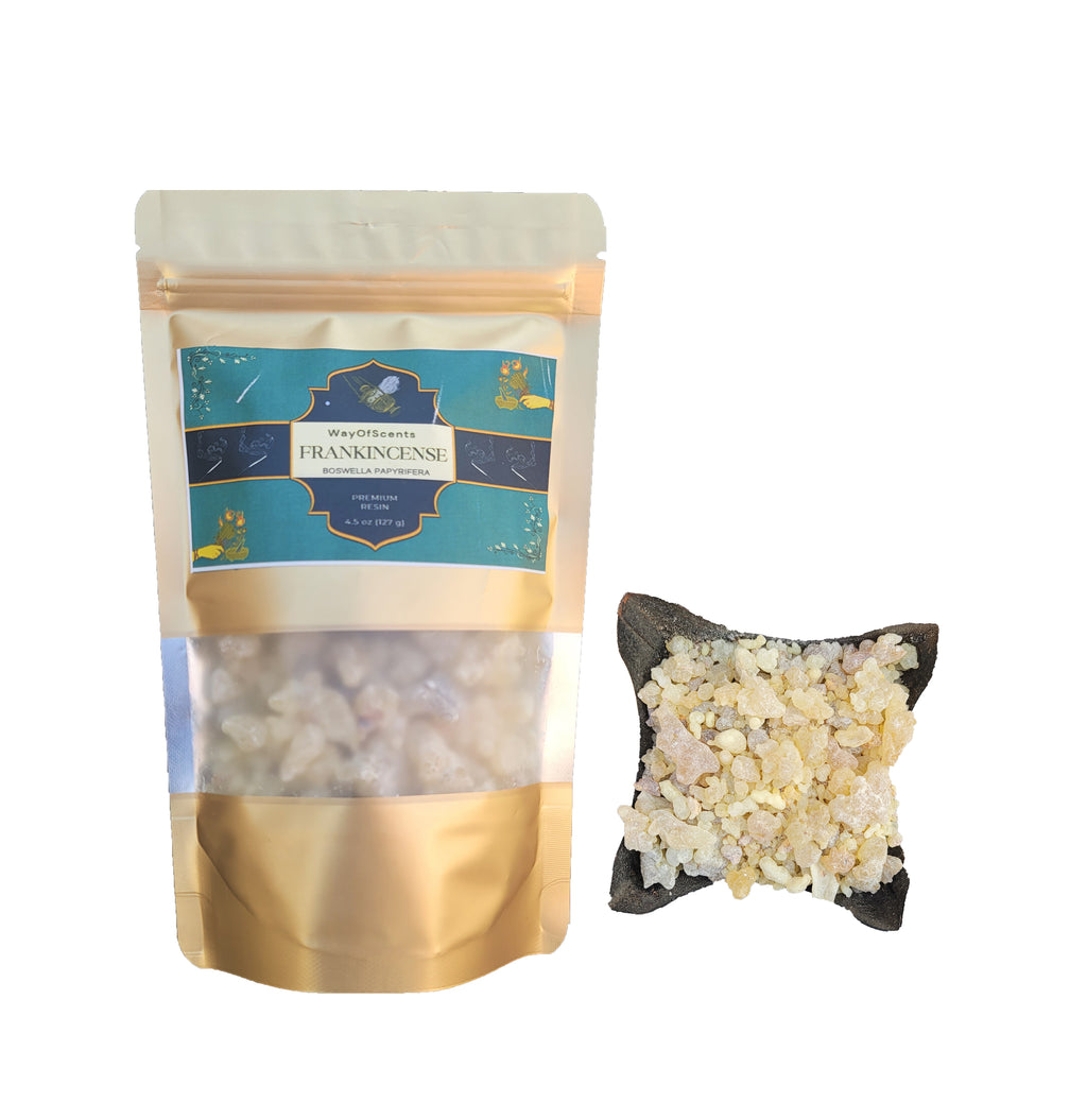 Frankincense Resin - Boswellia Papyrifera - Hand Harvested - 100% Natural Incense Gum Resin From Ethiopia- Net Weight 4.5 Oz